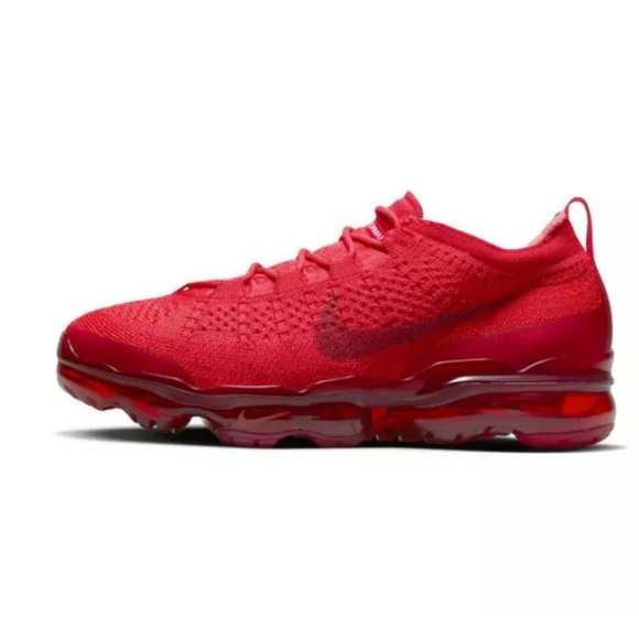 Nike Air VaporMax 2023 Flyknit "Track Red/Mystic Red" Men's Shoe - Picture 2 of 10